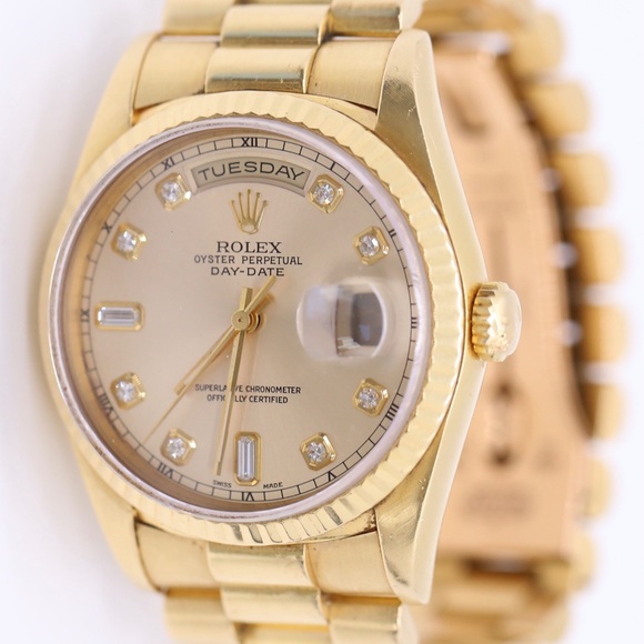 Rolex President Diamond Dial 36mm - Picture 4 of 14